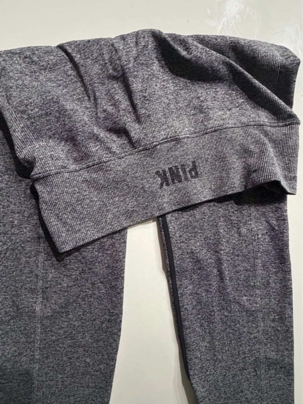 PINK Victoria's Secret Heather Gray High-Waist Leggings